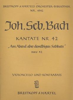 Am Abend aber desselbigen Sabbats 