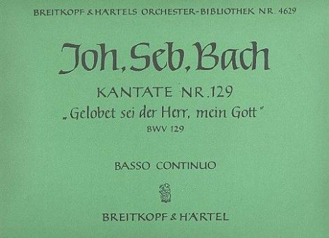 Gelobet sei der Herr, mein Gott 