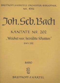 Weichet nur, betrübte Schatten 