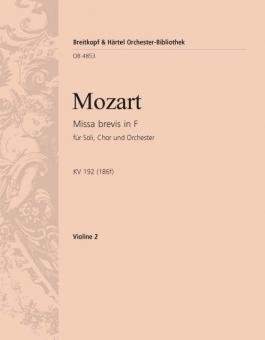 Missa brevis in F-Dur KV 192 