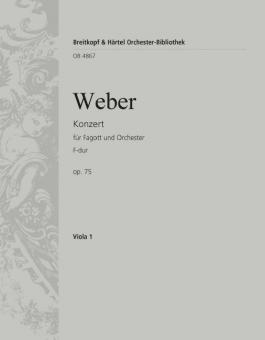 Konzert für Fagott und Orchester in F-Dur op. 75 