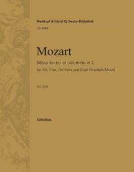 Missa brevis et solemnis in C KV 259 