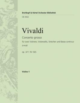 Concerto grosso d-moll op. 3/11 RV 565 