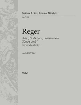 Aria O Mensch, bewein dein Sünde groß 
