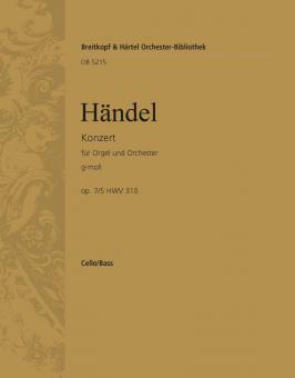 Orgelkonzert Nr. 11 g-moll op. 7/5 HWV 310 