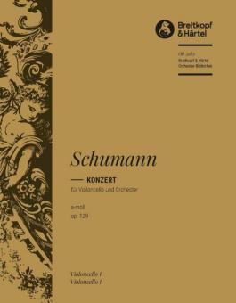 Violoncellokonzert a-moll op. 129 