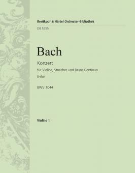 Konzert in E-Dur BWV 1042 
