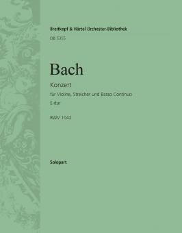 Konzert in E-Dur BWV 1042 
