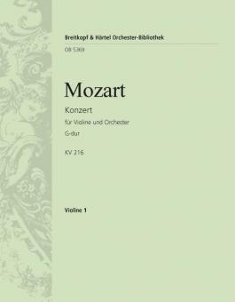 Konzert für Violine und Orchester G-dur KV 216 