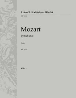 Symphonie F-Dur KV 112 