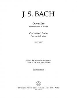 Ouverture (suite d'orchestre) en si mineur BWV 1067 
