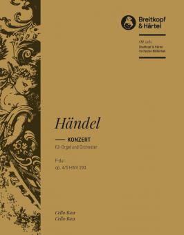 Orgelkonzert Nr. 5 F-Dur op. 4/5 HWV 293 