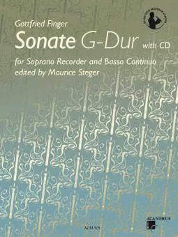 Sonate en sol majeur 