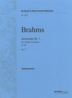 Serenade Nr. 1 D-Dur op. 11 