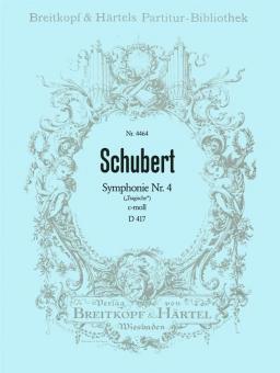 Symphonie Nr. 4 c-moll D 417 