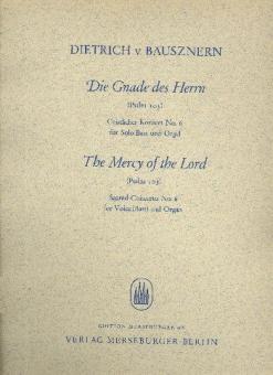 Die Gnade des Herrn 
