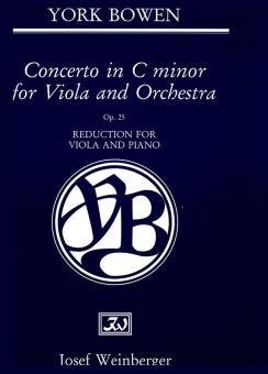 Concerto For Viola and Orchestra c-moll op. 25 