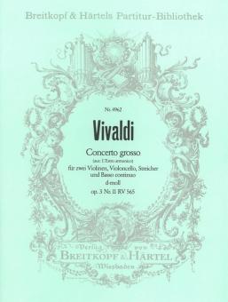 Concerto grosso d-moll op. 3/11 RV 565 