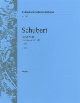 Ouvertüre (im italienischen Stil) D-Dur D 590 
