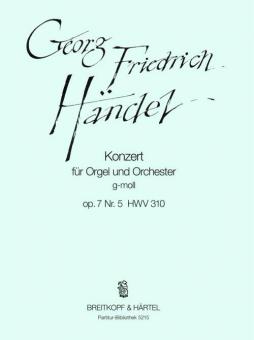 Orgelkonzert Nr. 11 g-moll op. 7/5 HWV 310 