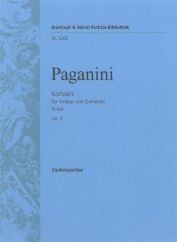 Violin Concerto D Major Op. 6 
