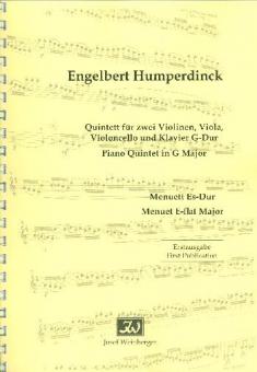Quintett G-Dur & Menuett Es-Dur 