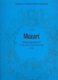 Missa solemnis in C-Dur KV 337 