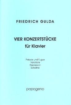 Vier Konzertstücke 