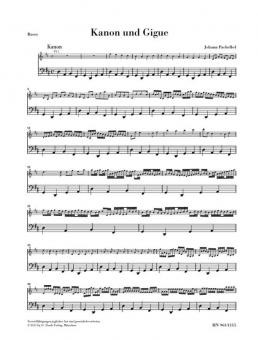 Canon and Gigue in D major 