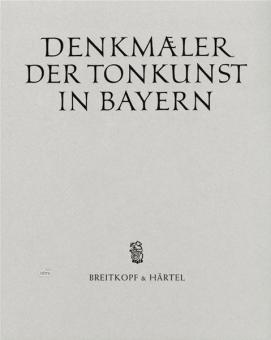 Denkmäler der Tonkunst in Bayern (Neue Folge) 7 