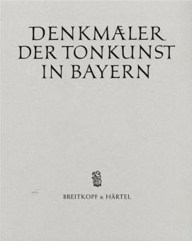 Denkmäler der Tonkunst in Bayern 10 