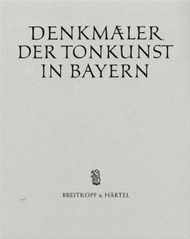 Denkmäler der Tonkunst in Bayern (Neue Folge) 11 