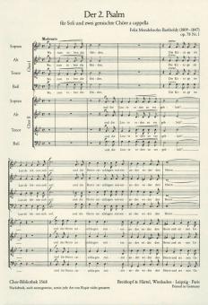3 Psalmen op. 78, 1 