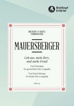 Geh aus, mein Herz, und suche Freud 
