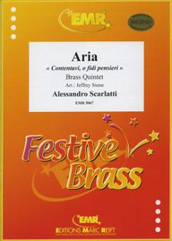 Aria 'Contentavi, o fidi pensieri' Standard
