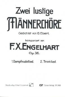 2 lustige Männerchöre op. 36 