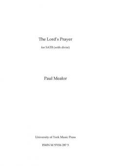 The Lord's Prayer (Vocal Part) 