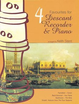 Four Favourites for Descant Recorder & Piano 