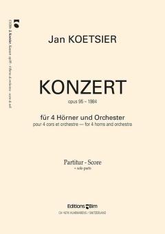 Concerto op. 95 pour 4 cors et orchestre Standard
