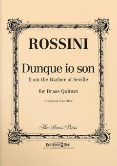 Dunque io son - Barber of Seville Standard