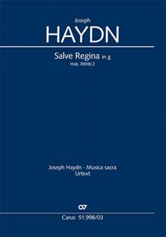 Salve Regina in g Standard