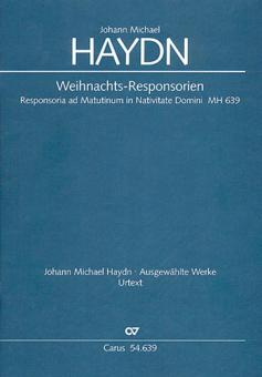 Haydn, M.: Weihnachtsresponsorien 