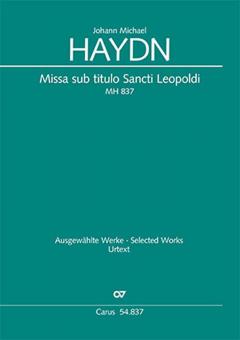 Missa sub titulo Sancti Leopoldi MH 837 Download