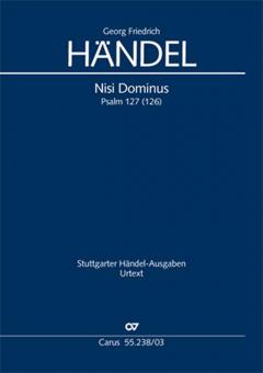 Nisi Dominus HWV 238 Standard