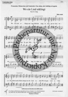 Wo ein Lied erklingt 