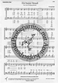 Ein bunter Strauss 