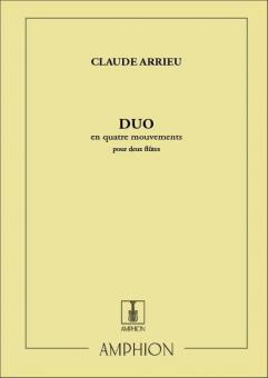 Duo En Quatre Mouvements, pour Deux Flutes 