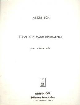 Emergence N 7 Violoncelle 