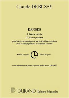 Danses. Transcription pour Piano A Quatre Main 