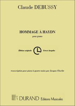 Hommage à Haydn, pour Piano Transcription pour Pia 
